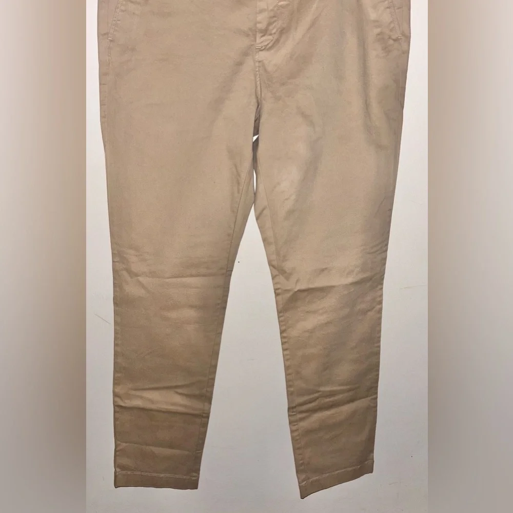 NWT J.Crew 770™ Straight-fit stretch chino pant in Khaki 32 x 32 Preppy Academia